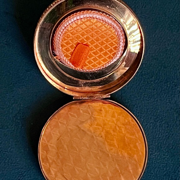Vintage makeup & mirror compact. Art Deco design. - Picture 6 of 10